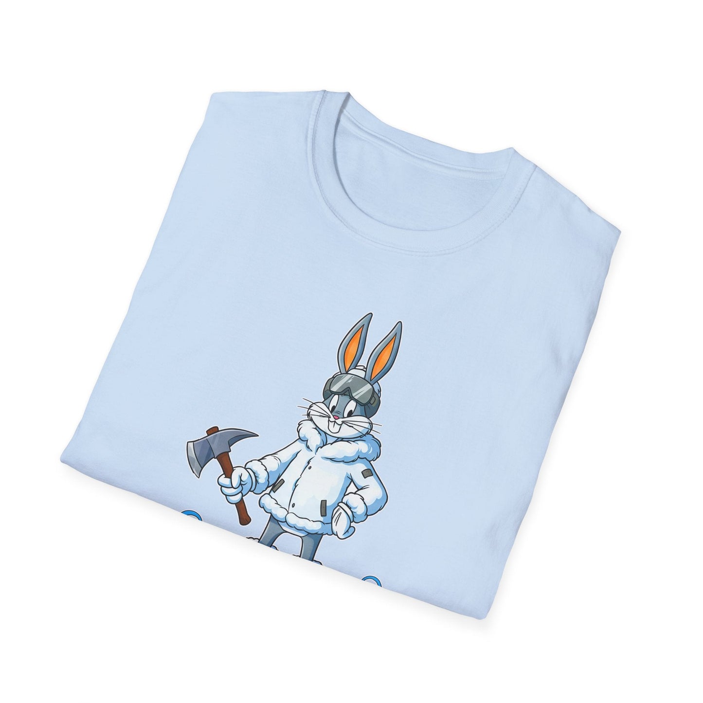 Bugs Bunny T Shirt Unisex Cartoon Animation Graphic Tee Softstyle Short Sleeve By Gildan 64000
