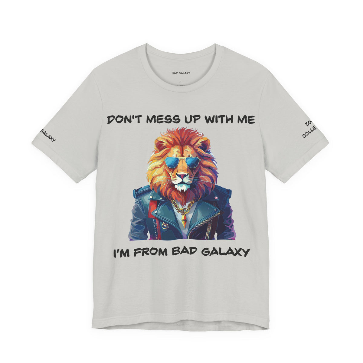 Animal Graphic Unisex Cotton Bella+Canvas Tee with Art Design b10