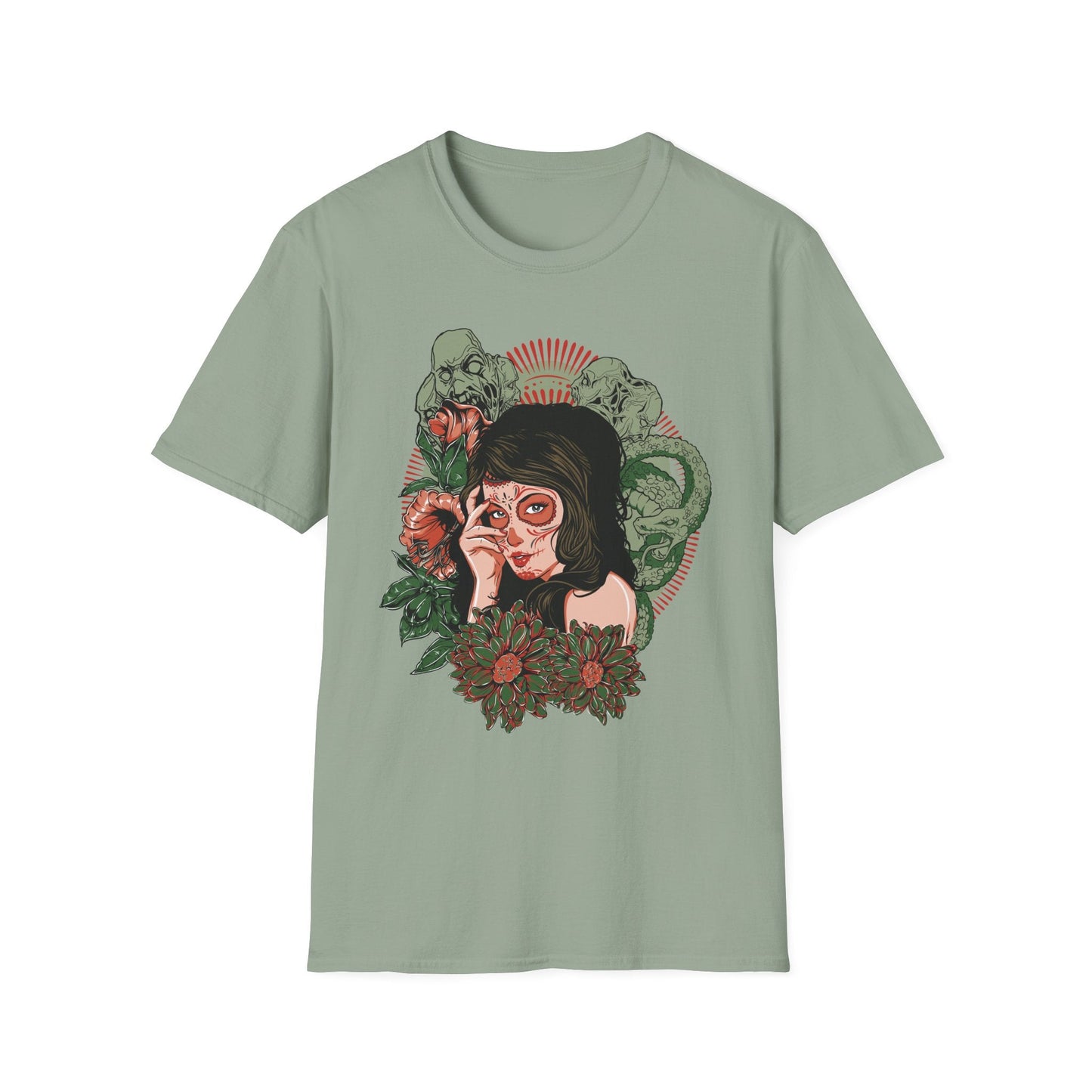 Art Design Graphic Tee Shirt Unisex Softstyle Cotton Art Shirt for Graphic Lovers