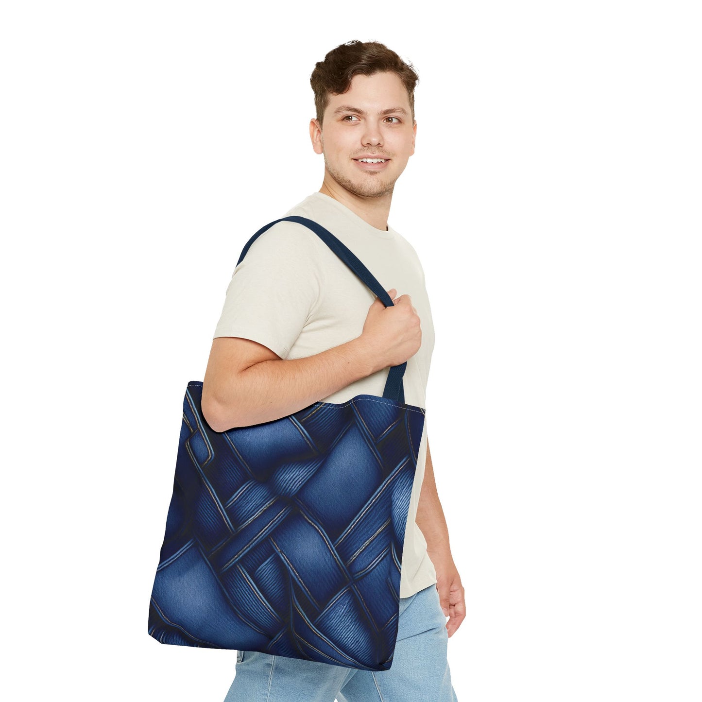 Denim Canvas Bag, Tote Bag Denim