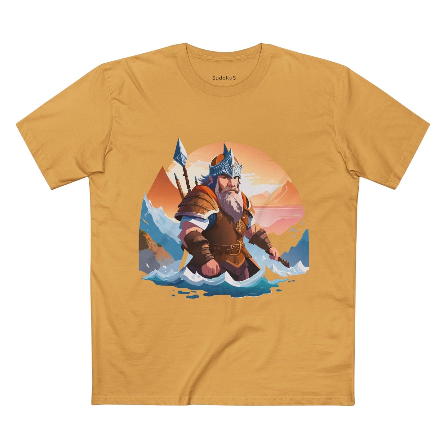 Viking Graphic Unisex 100 Cotton Staple Tee 26