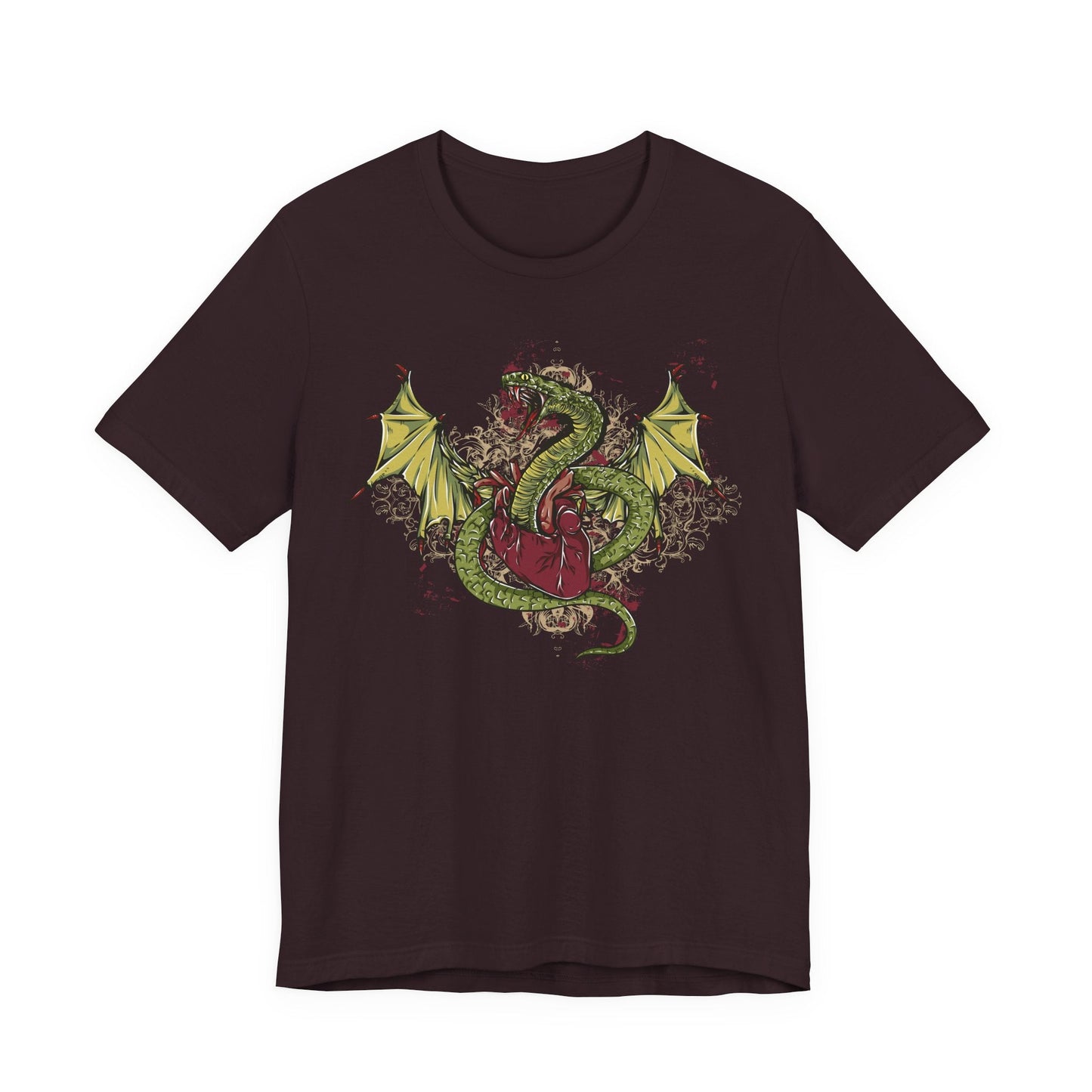 Dragon Illustration Graphic Unisex Cotton T-Shirt r29