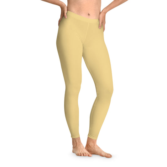 Yellow Color Leggings, Yellow Leggings 7