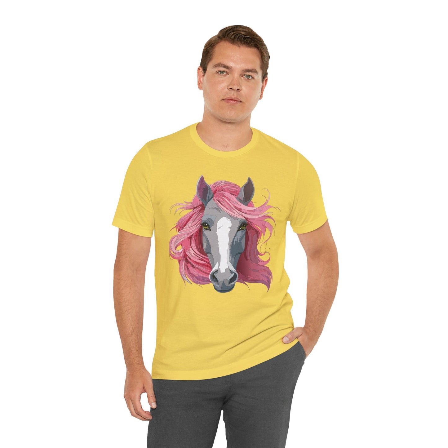 Unisex Animal Art Design Tee Shirt With Wild Animals Graphic Short Sleeve Everyday Wear