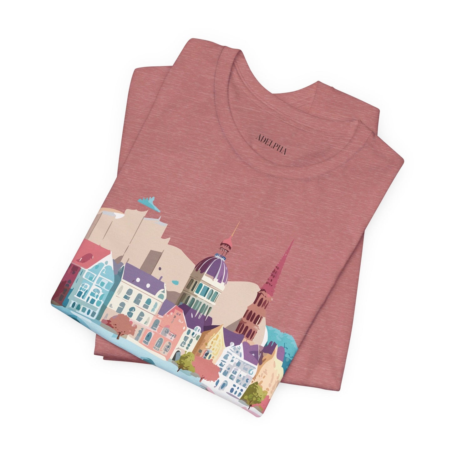 Germany Graphic Tee Unisex Short Sleeve Shirt With Vintage Artwork By Adelpha Premium