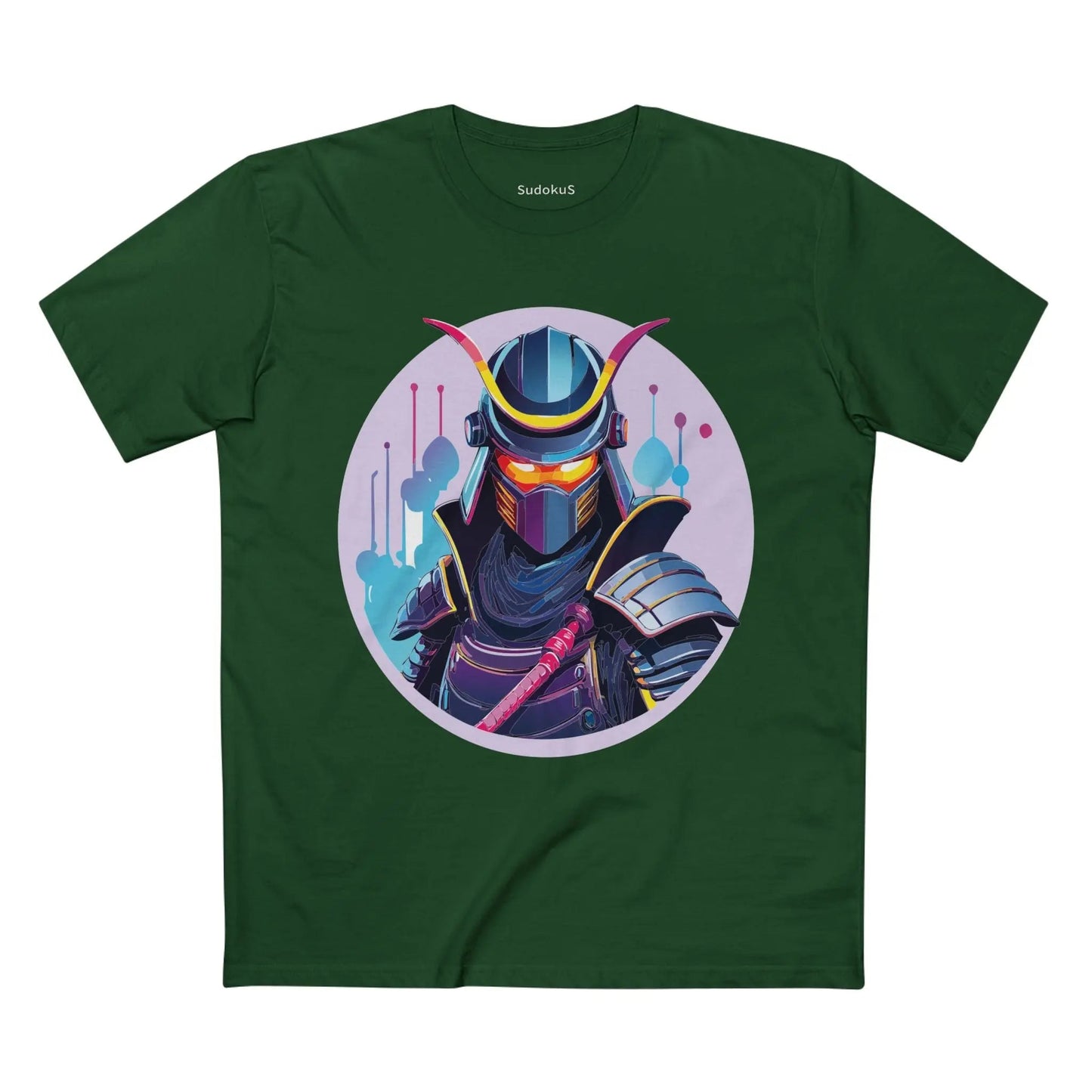 Samurai Graphic Unisex 100 Cotton Staple Tee 15