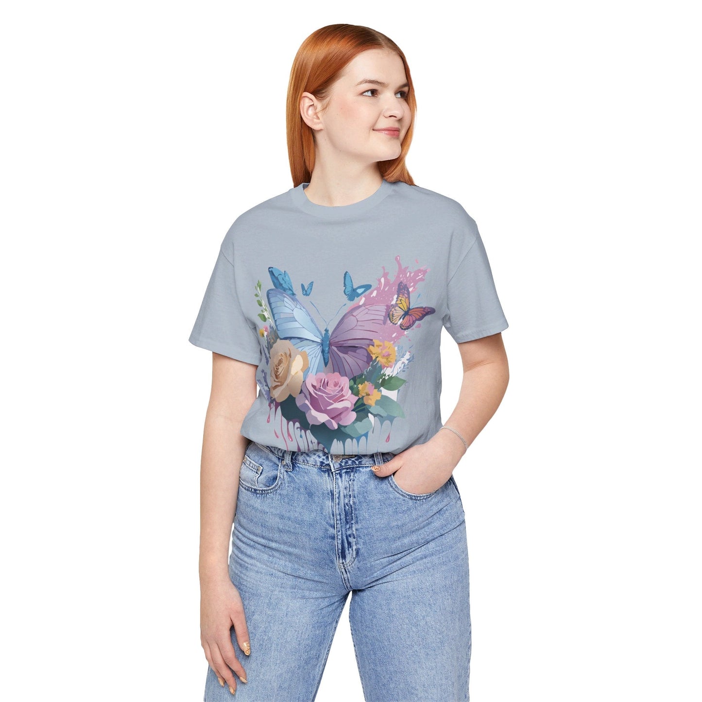Butterfly Graphic Tee Unisex Jersey Short Sleeve Shirt Adelpha Art Design