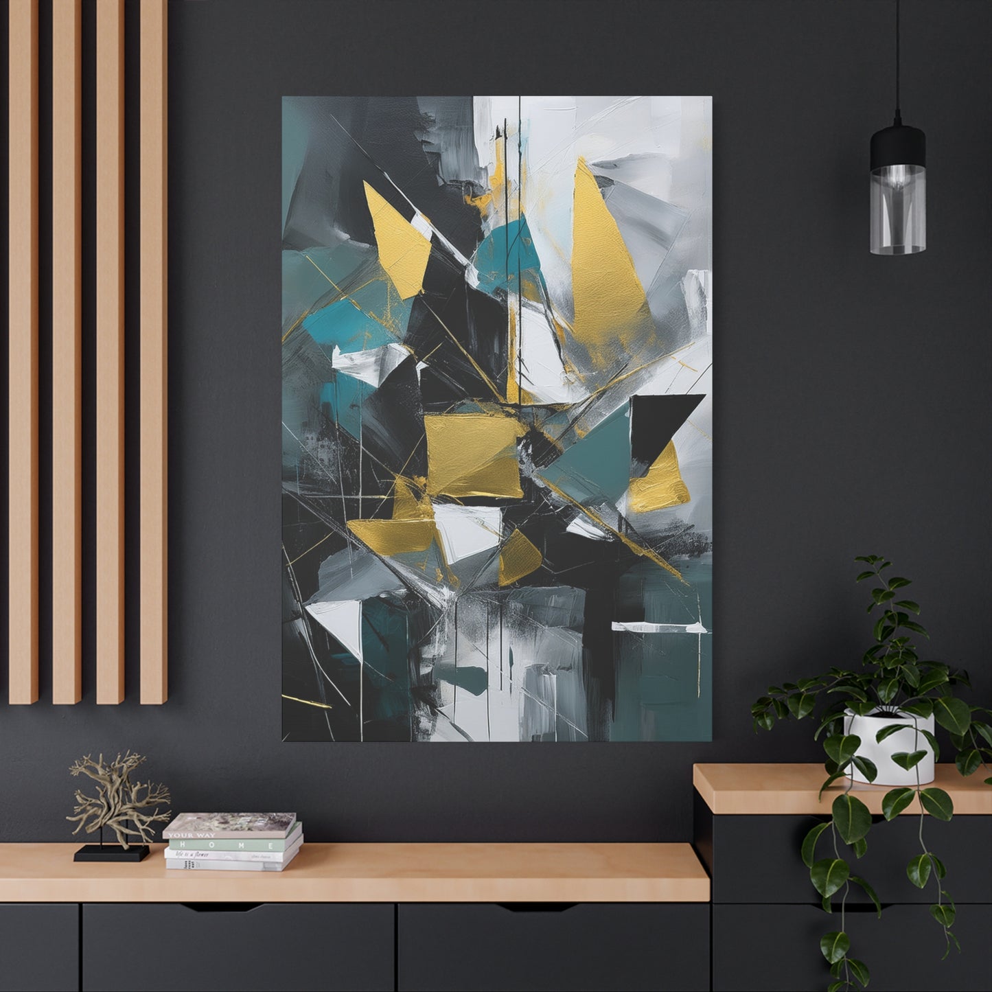 Abstract Oil Painting Print Canvas 20x24,20x30,24x30 24x32,24x36,30x40 32x48,36x48,40x60 Pine-Wood Inner Frame ABS-206