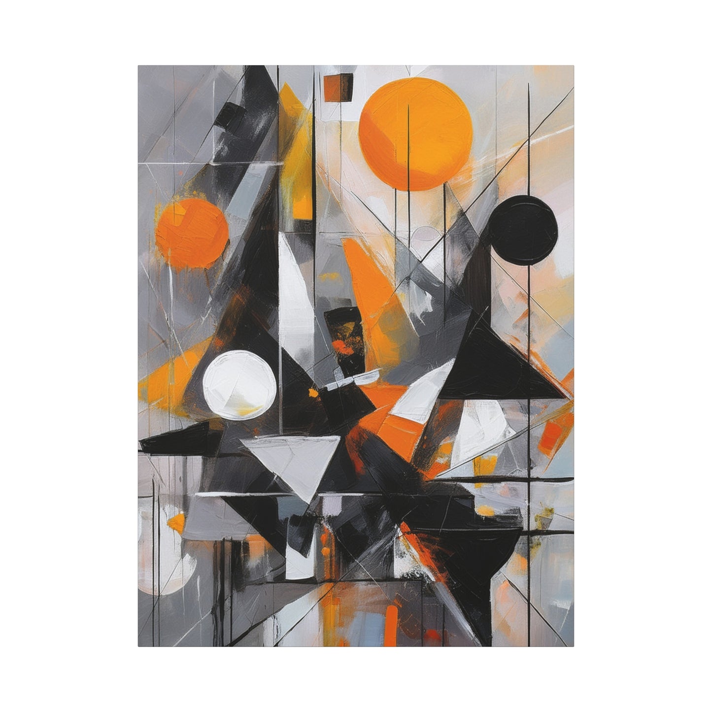 Abstract Oil Painting Print Canvas 20x24,20x30,24x30 24x32,24x36,30x40 32x48,36x48,40x60 Pine-Wood Inner Frame ABS-198