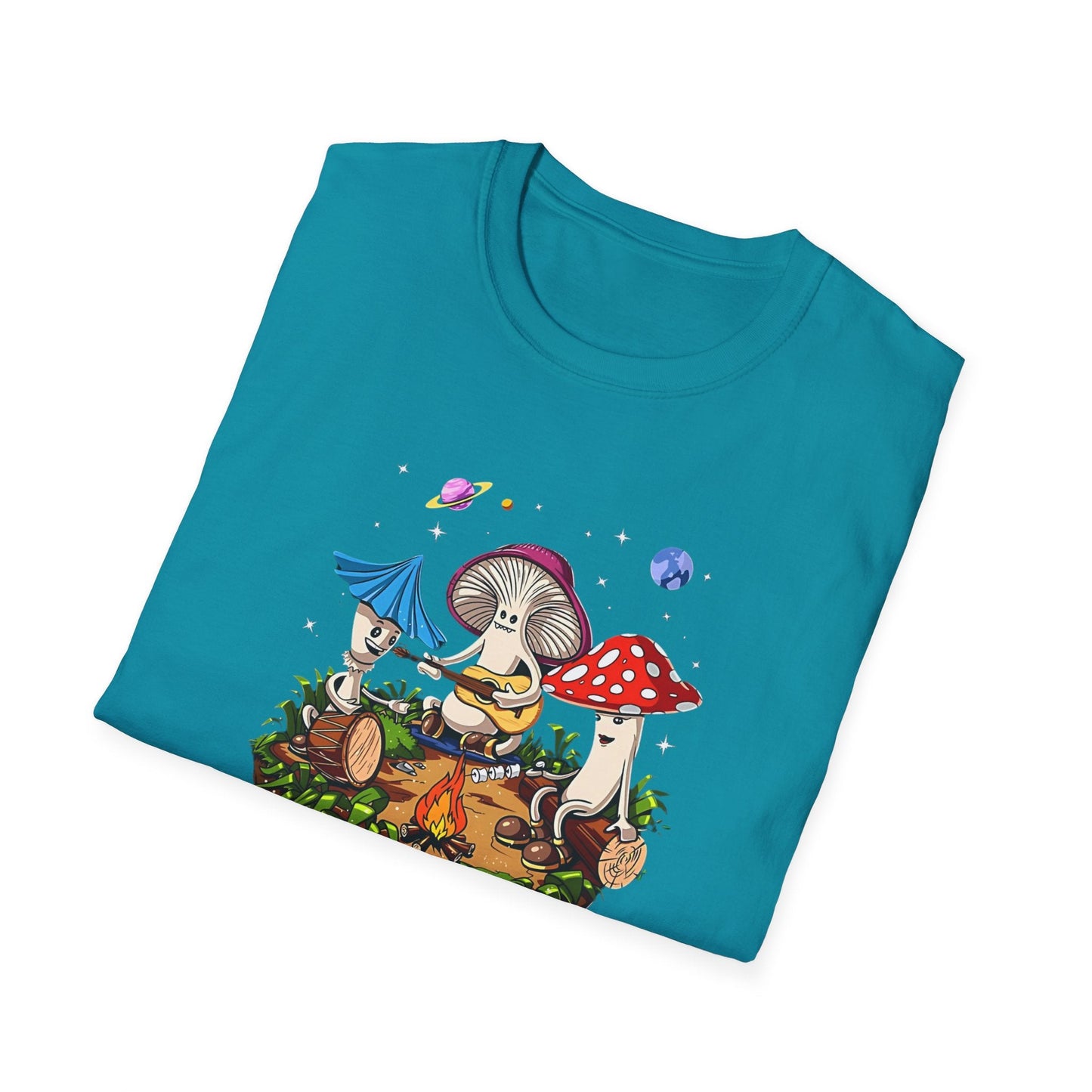 Mashroom Tee Shirt Unisex Funny Mashroom Design Gildan Softstyle 64000 Tee Softstyle Comfort