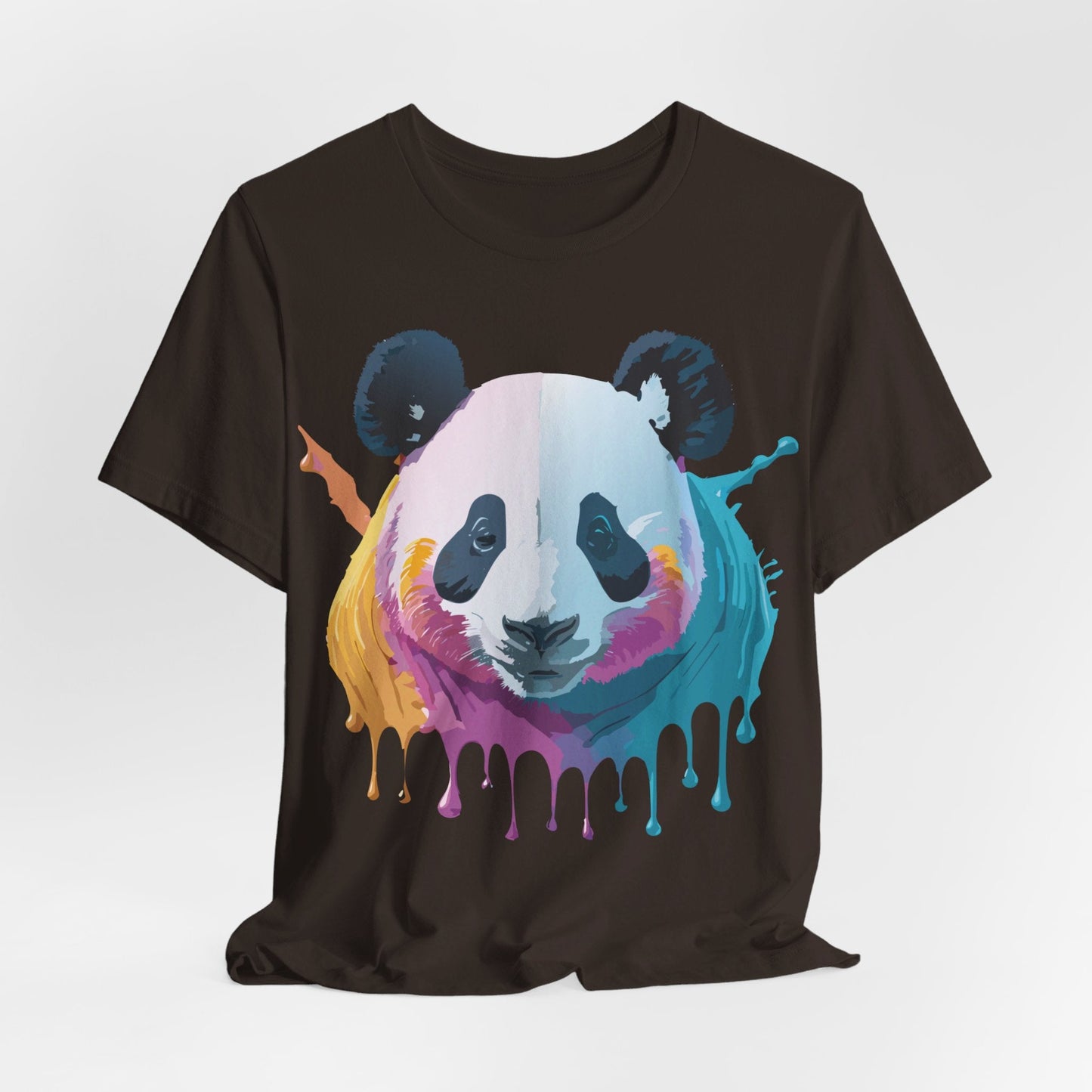 Adelpha Panda Graphic Tee Unisex Vintage Inspired Art Design Short Sleeve Shirt Edition