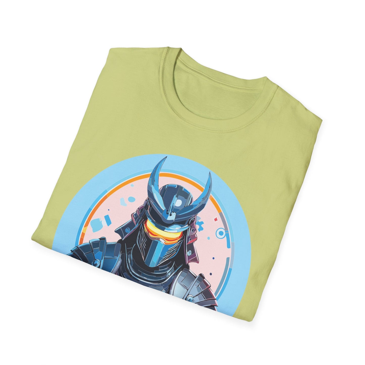 Samurai T Shirt Unisex Softstyle 64000 Tee Lightweight Comfortable 100 Percent Ring Spun Cotton