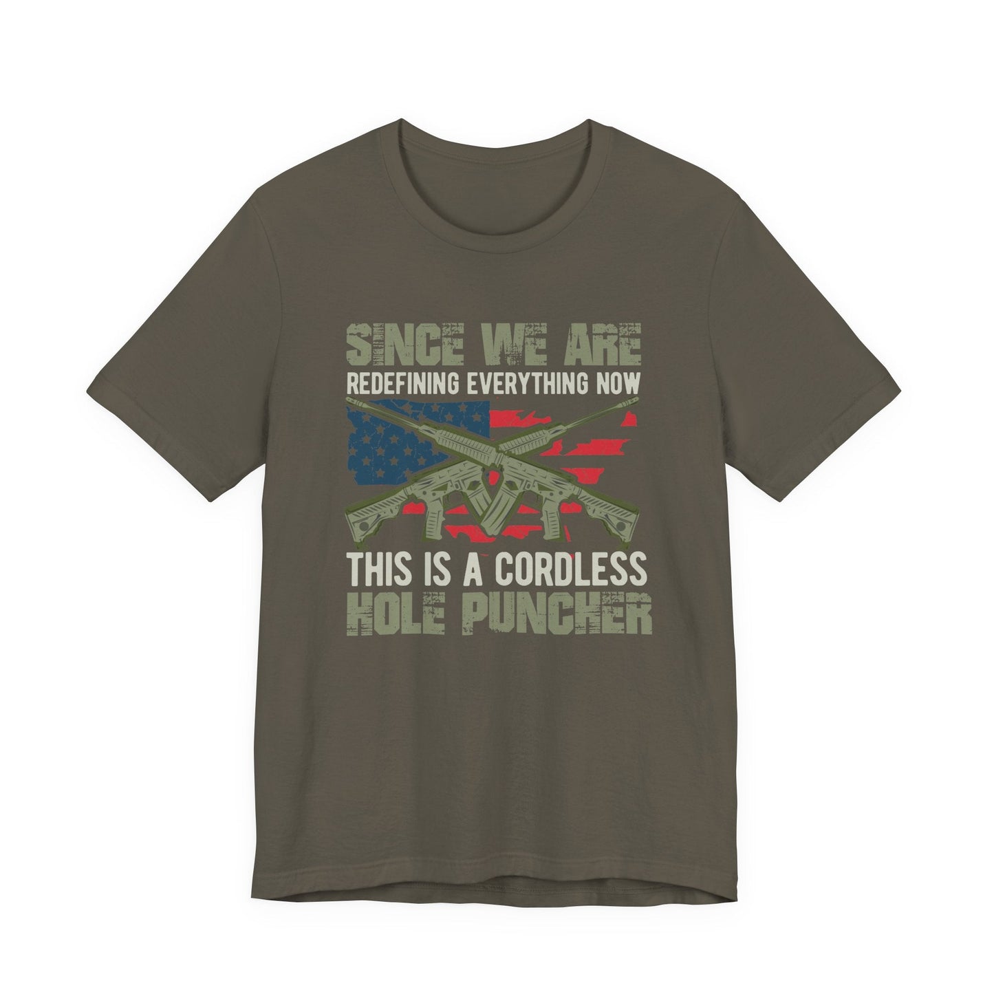 Army Veteran Patriotic Graphic Design Unisex Cotton T-Shirt v14
