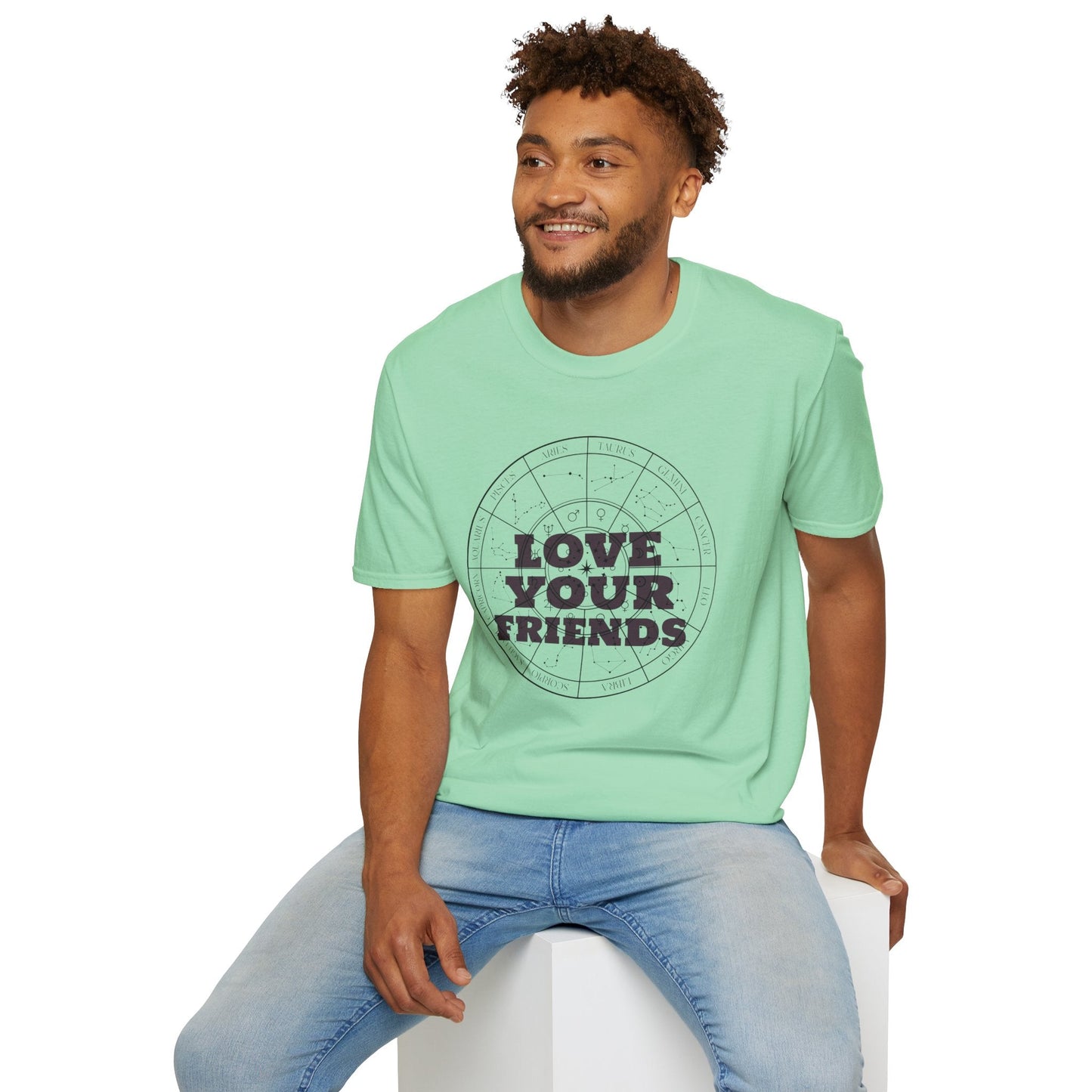Positive Slogan T Shirts With Positive Words Unisex Softstyle Short Sleeve Tee Gildan 64000