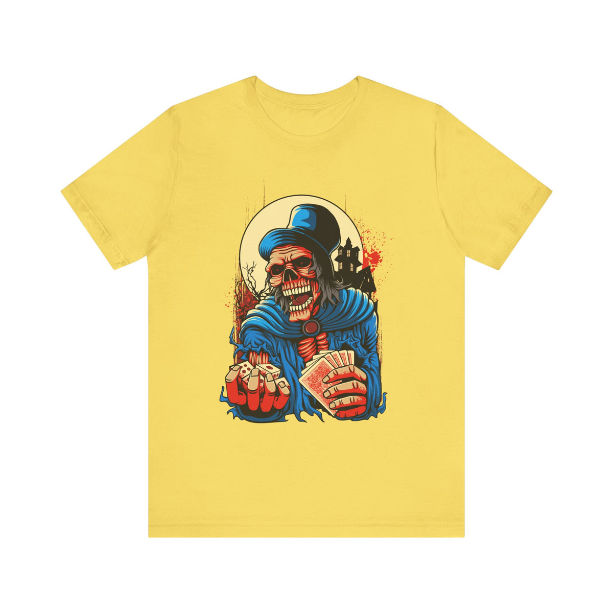 Skull Graphic Design Tee, Skull Shirt, Vintage Tees, Art Design T-Shirt, Graphic Tee, Art Shirts - 1