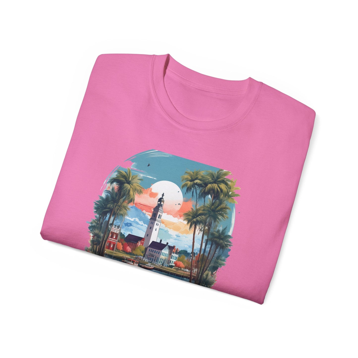Delaware Graphic Unisex Cotton T‑Shirt 2