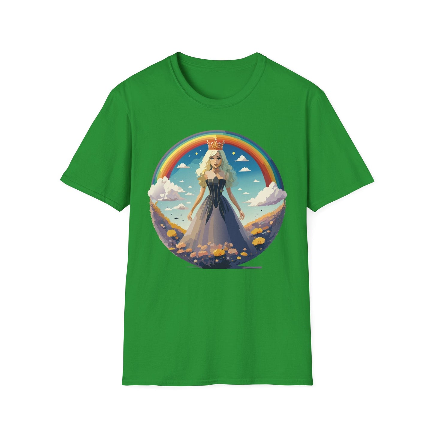 Womens Graphic T Shirt Art Design Tee 100 Percent Cotton Short Sleeve Softstyle Unisex