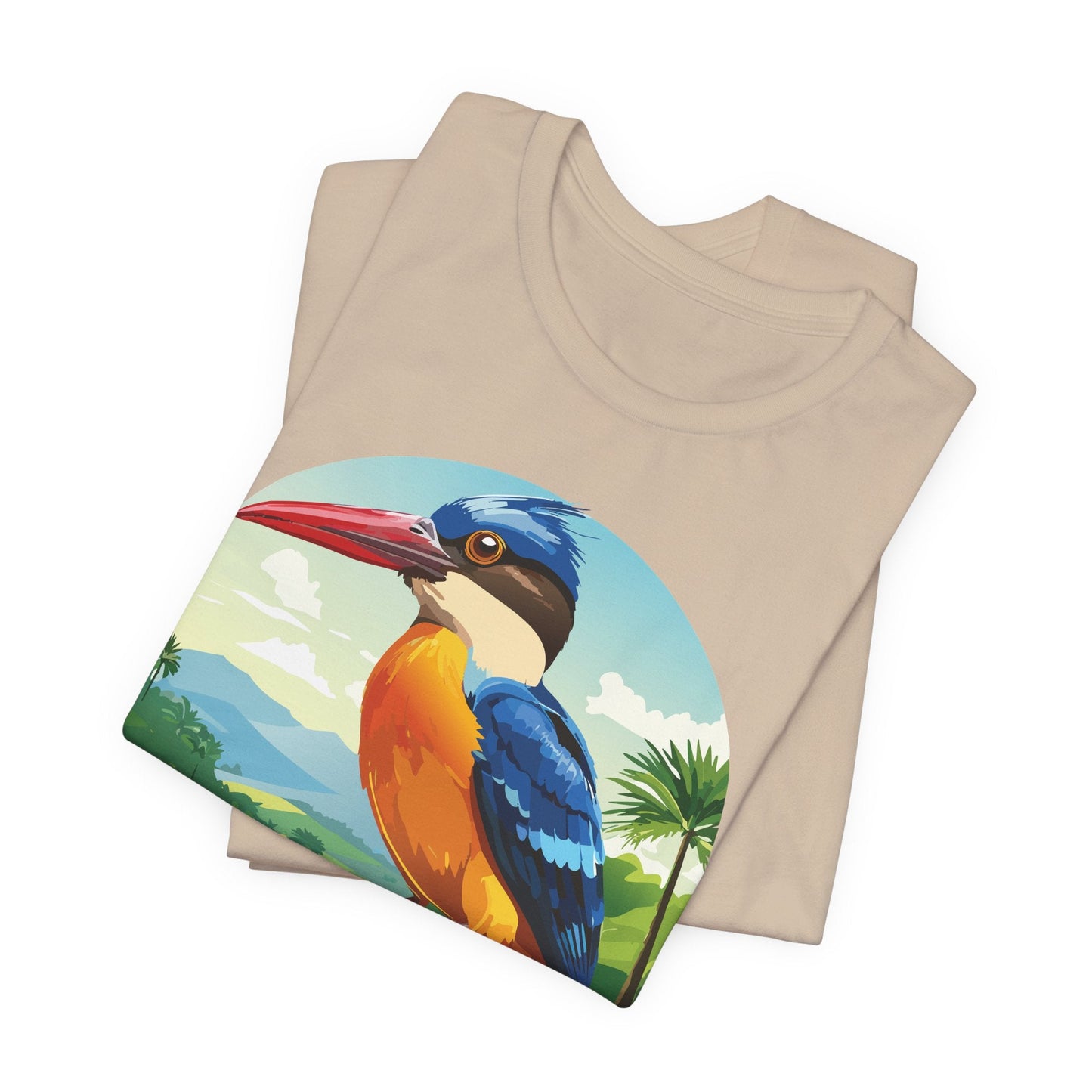Unisex Animal Shirt With Art Design Featuring Wild Animals Jersey Short Sleeve Tee