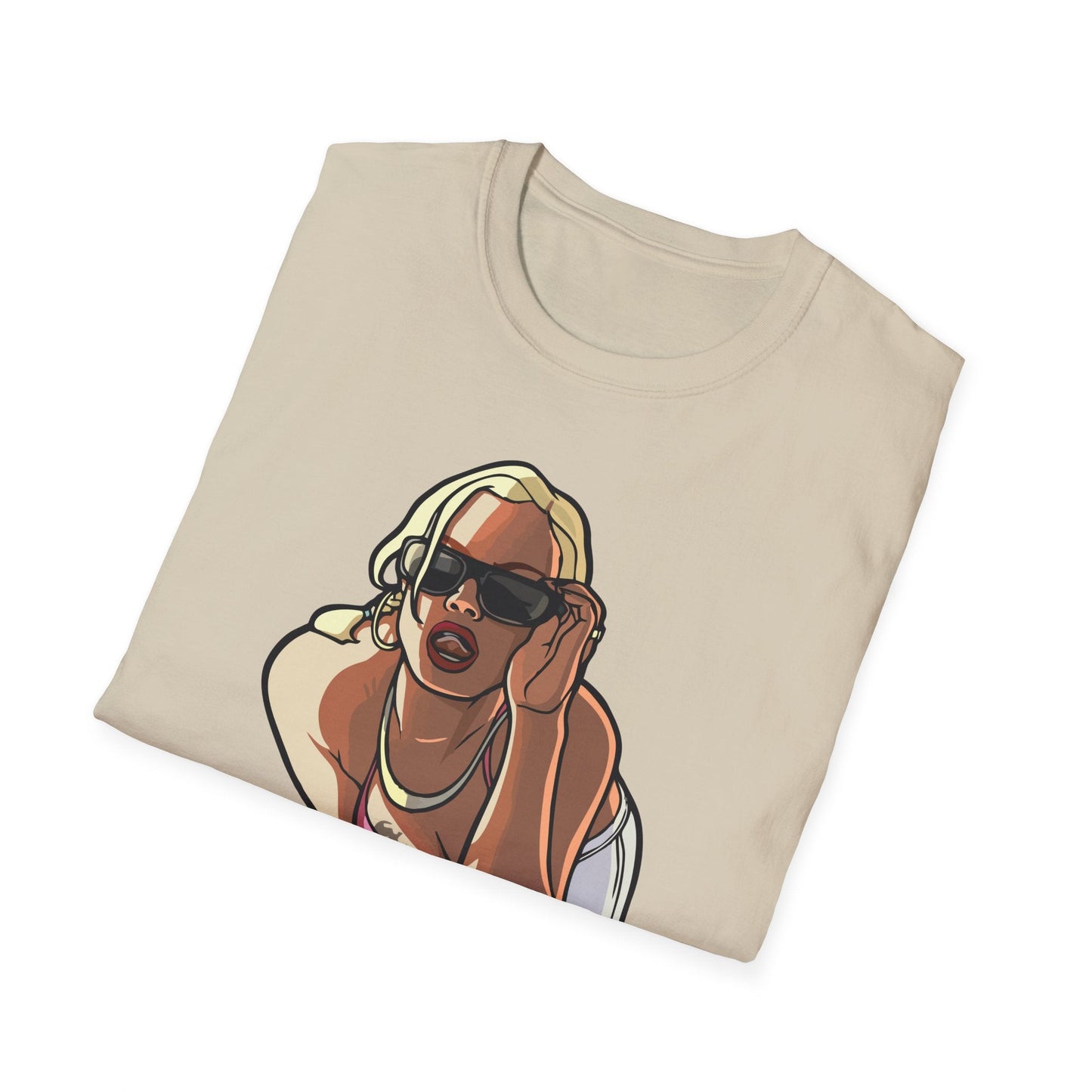 Cartoon Animation T Shirt Funny Tee Unisex Gildan Softstyle 64000 100 Percent Ring Spun Cotton