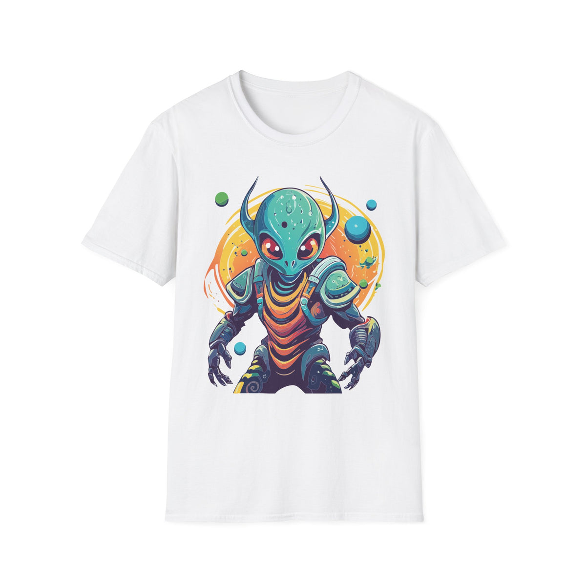 Alien Cosmos Graphic Tee Gildan Unisex 100 Cotton Tee Shirt a10