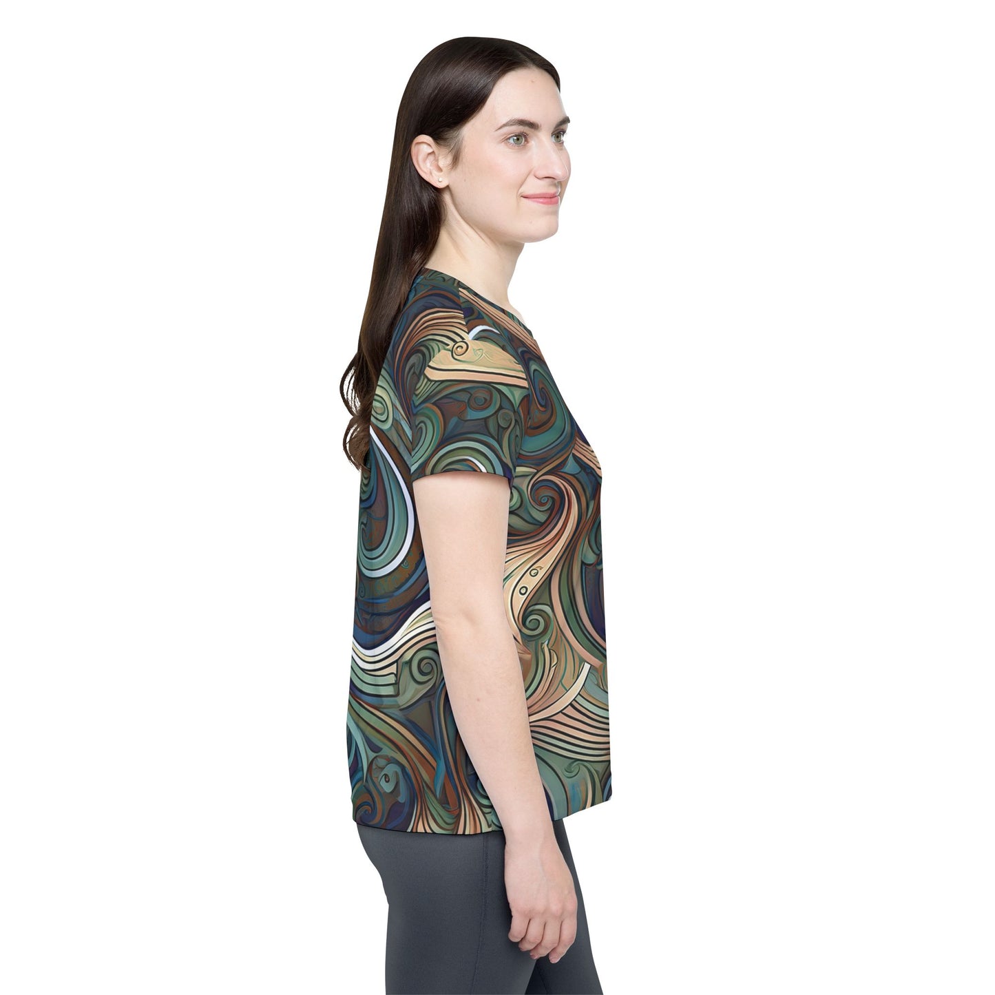 Abstract Print Shirt - PPU BEST