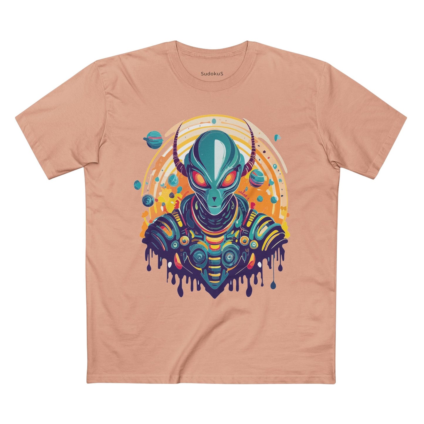 Aliens Graphic Unisex 100 Cotton Staple Tee 27