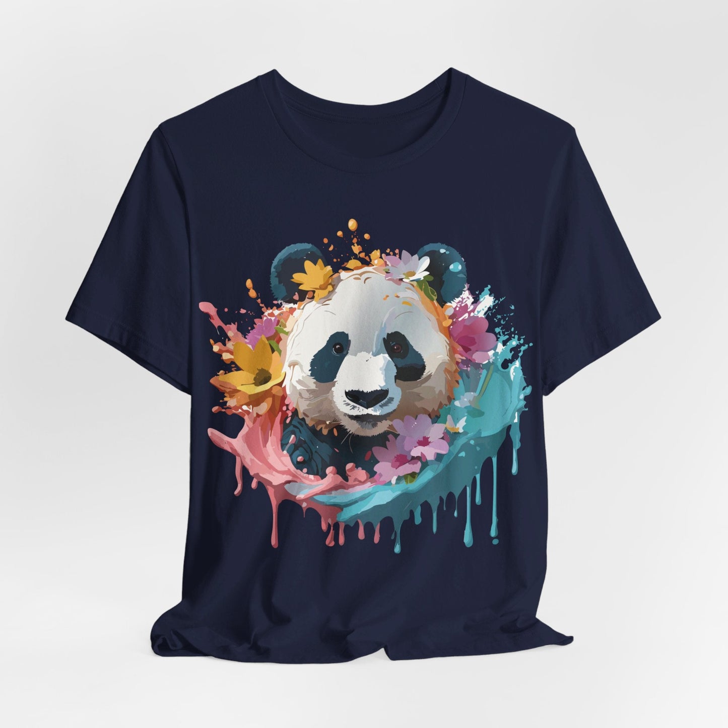 Adelpha Panda Graphic Tee Unisex Short Sleeve Vintage Inspired Artwork Shirt Premium Quality