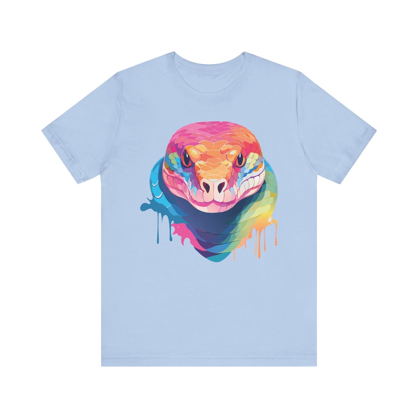 Unisex Animal Shirt With Art Design Wild Animals Graphic Print Casual Short Sleeve Tee