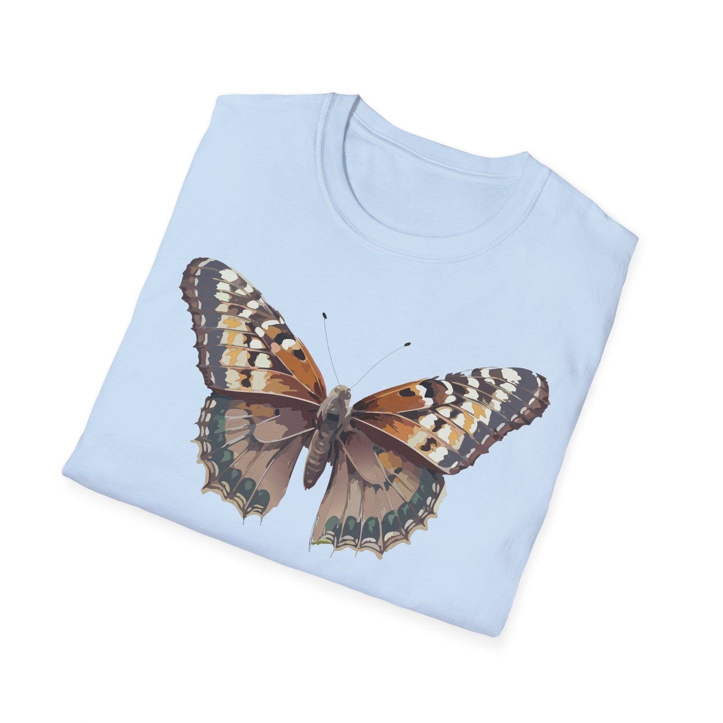Monarch Butterfly Shirt Unisex T Shirt Design Gildan Softstyle 64000 100 Percent Ring Spun Cotton