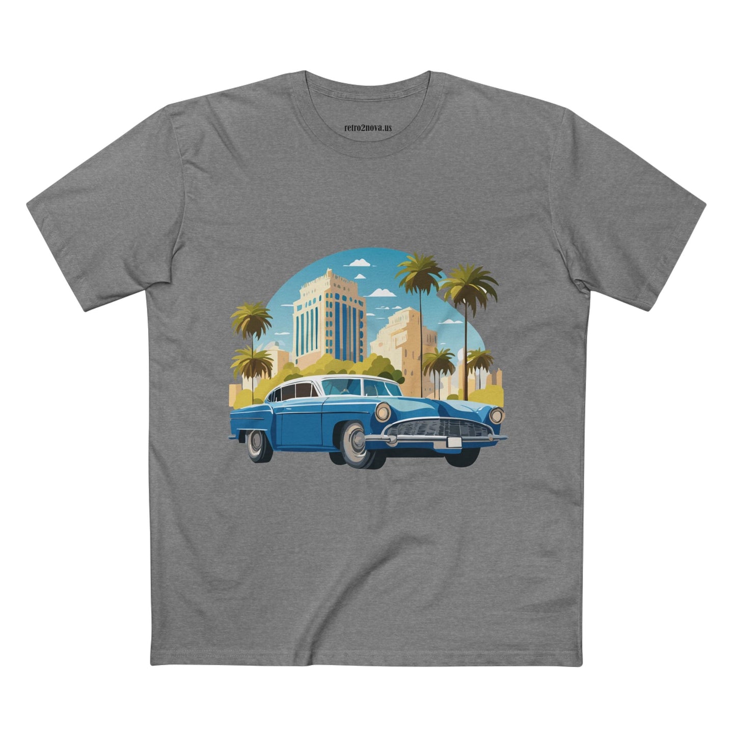 Retro Car Shirt Unisex Vintage Car Tee With Original Artwork RC23 Premium Cotton
