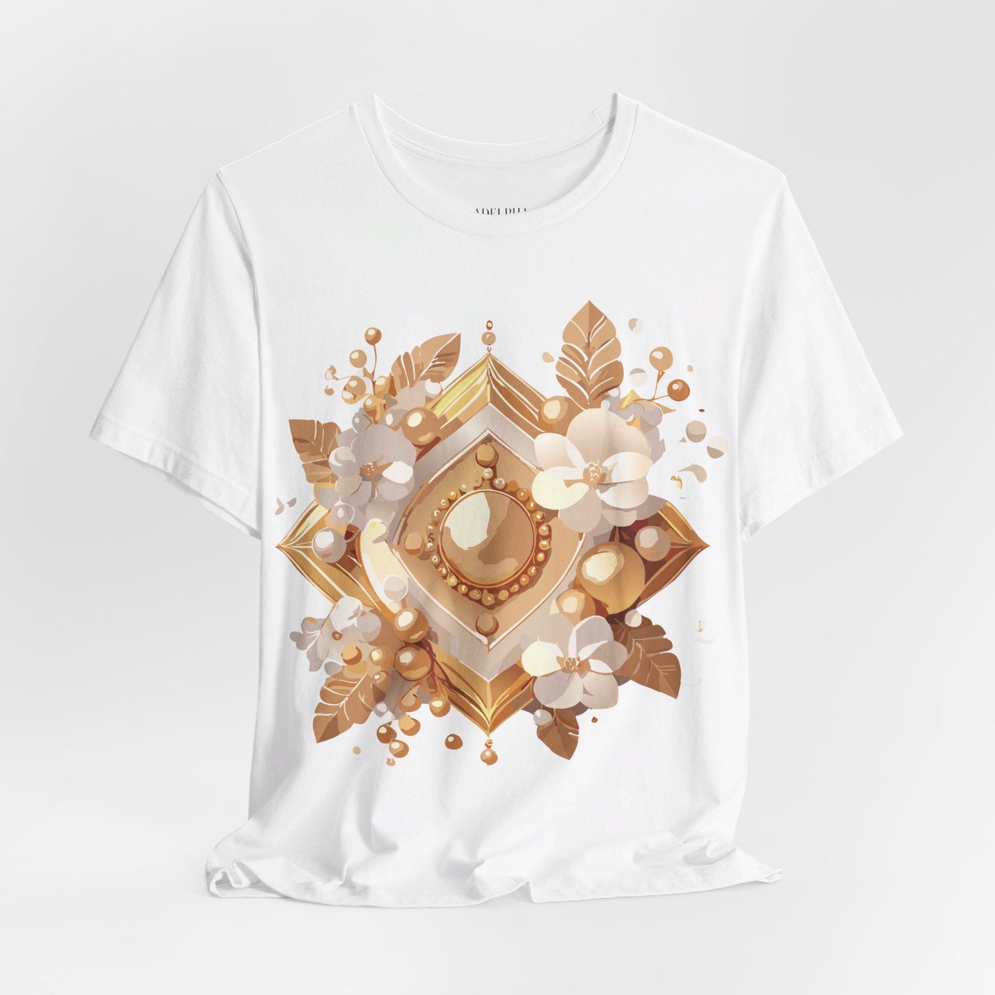 Jewelry Graphic Unisex 100 Cotton Vintage Treasure Art T-Shirt 28