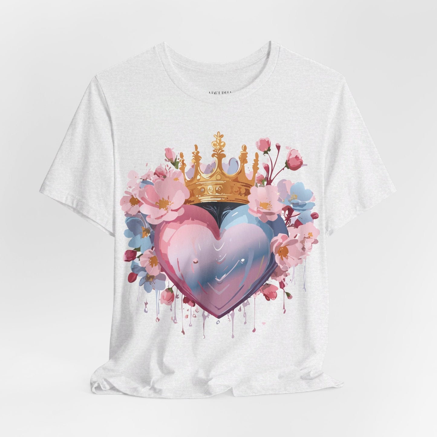 Valentine Graphic Tee Unisex Jersey Short Sleeve Adelpha Vintage Inspired Artwork
