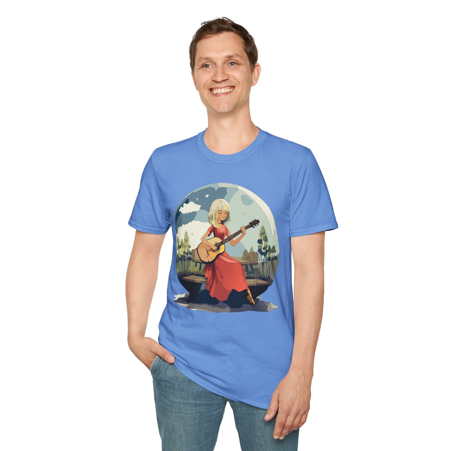 Womens Graphic T Shirts Art Design Shirt Unisex Softstyle Cotton Tee Quality Comfort Everyday Style