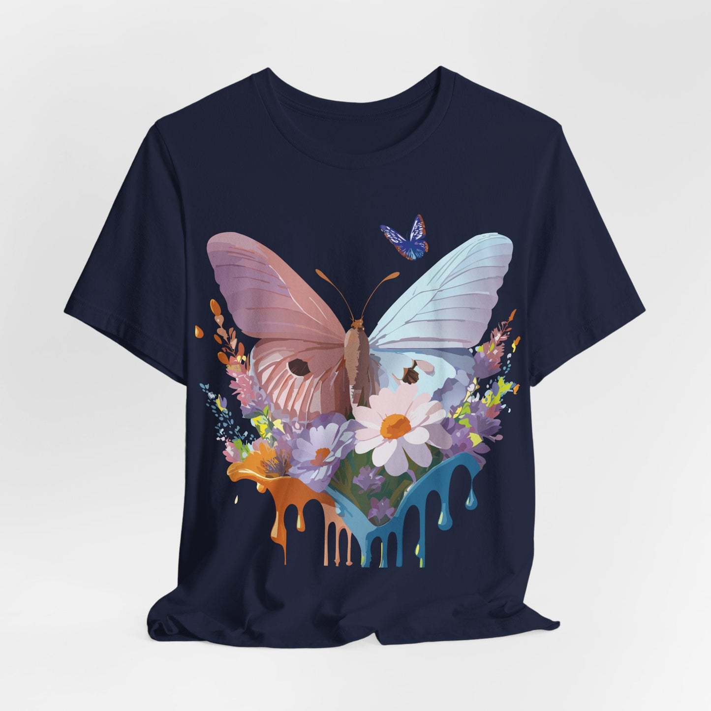 Butterfly Graphic Tee Unisex Jersey Short Sleeve Artwork By Adelpha