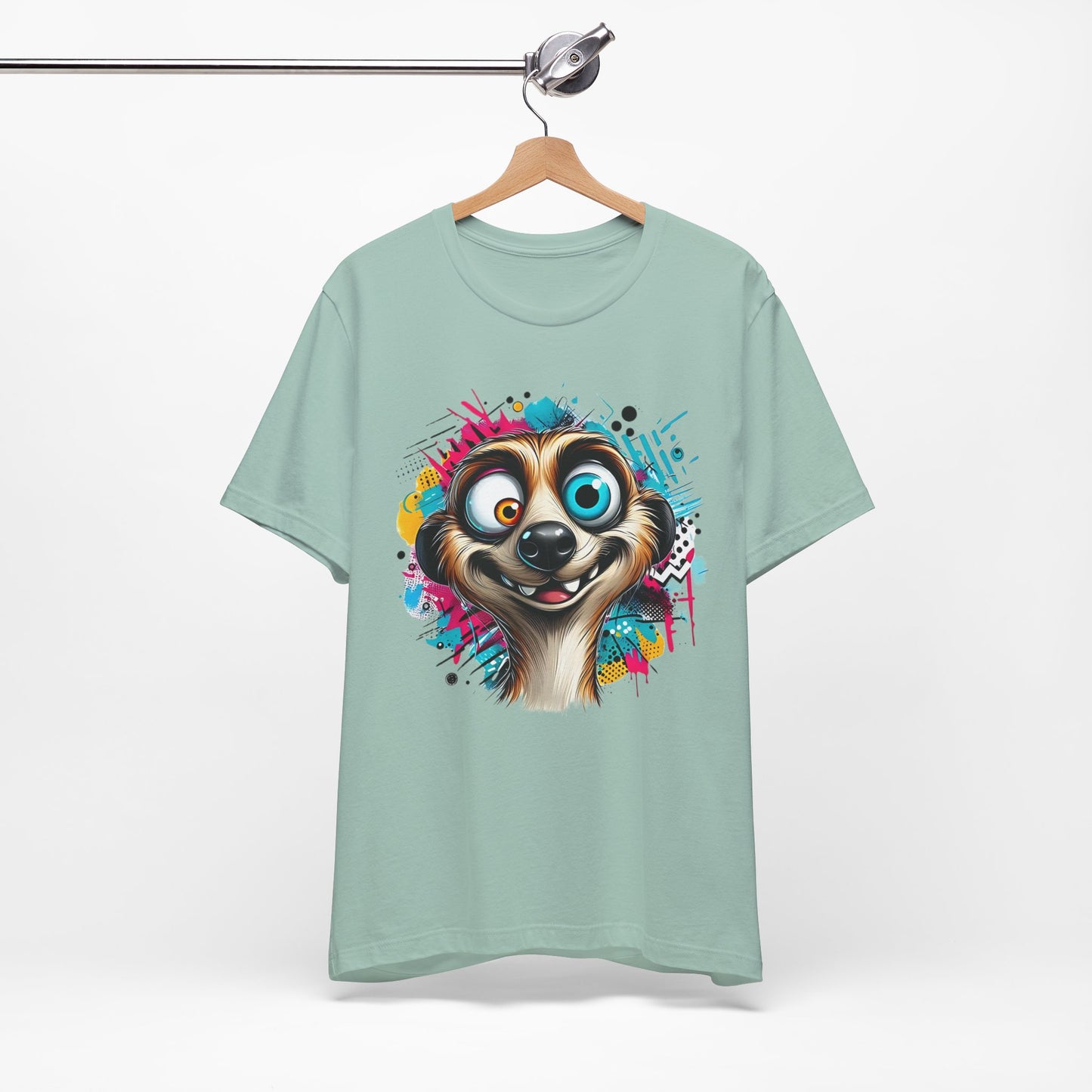 Squirrel Shirt, Funny Squirrel Tee Shirt, Funny Animal T-Shirt, Cartoon Top, Animal Tees, Art Design T-Shirt, Graphic Tee