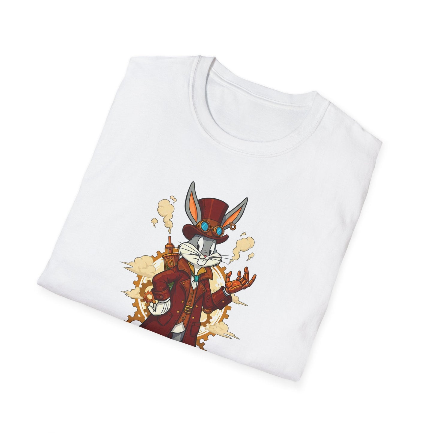 Bugs Bunny Shirt Cartoon T Shirt Unisex Gildan Softstyle 64000 Cotton Tee For Animation Fans