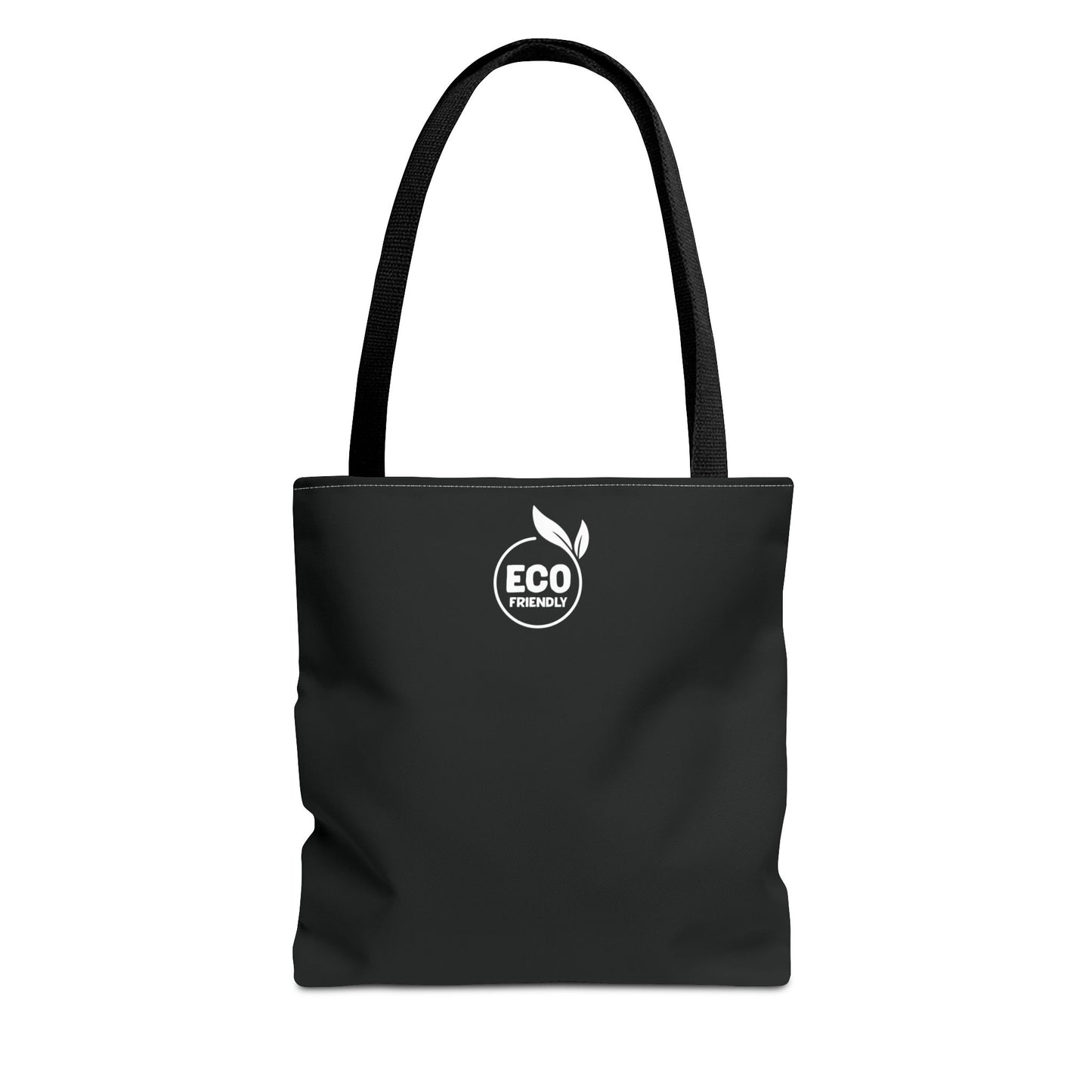 ECO BLACK COLOR CANVAS BAG HIGH-QUALITY 100% SPUN POLYESTER 3 SIZES BAG-E2