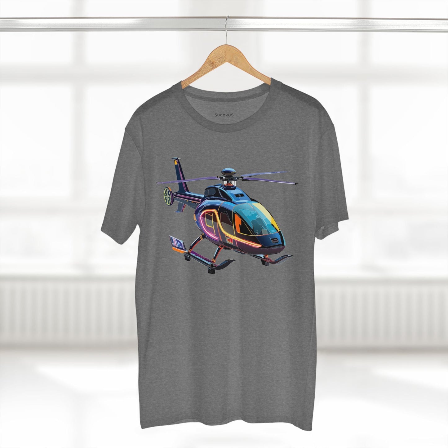 Chopper Graphic Unisex 100 Cotton Staple Tee 16