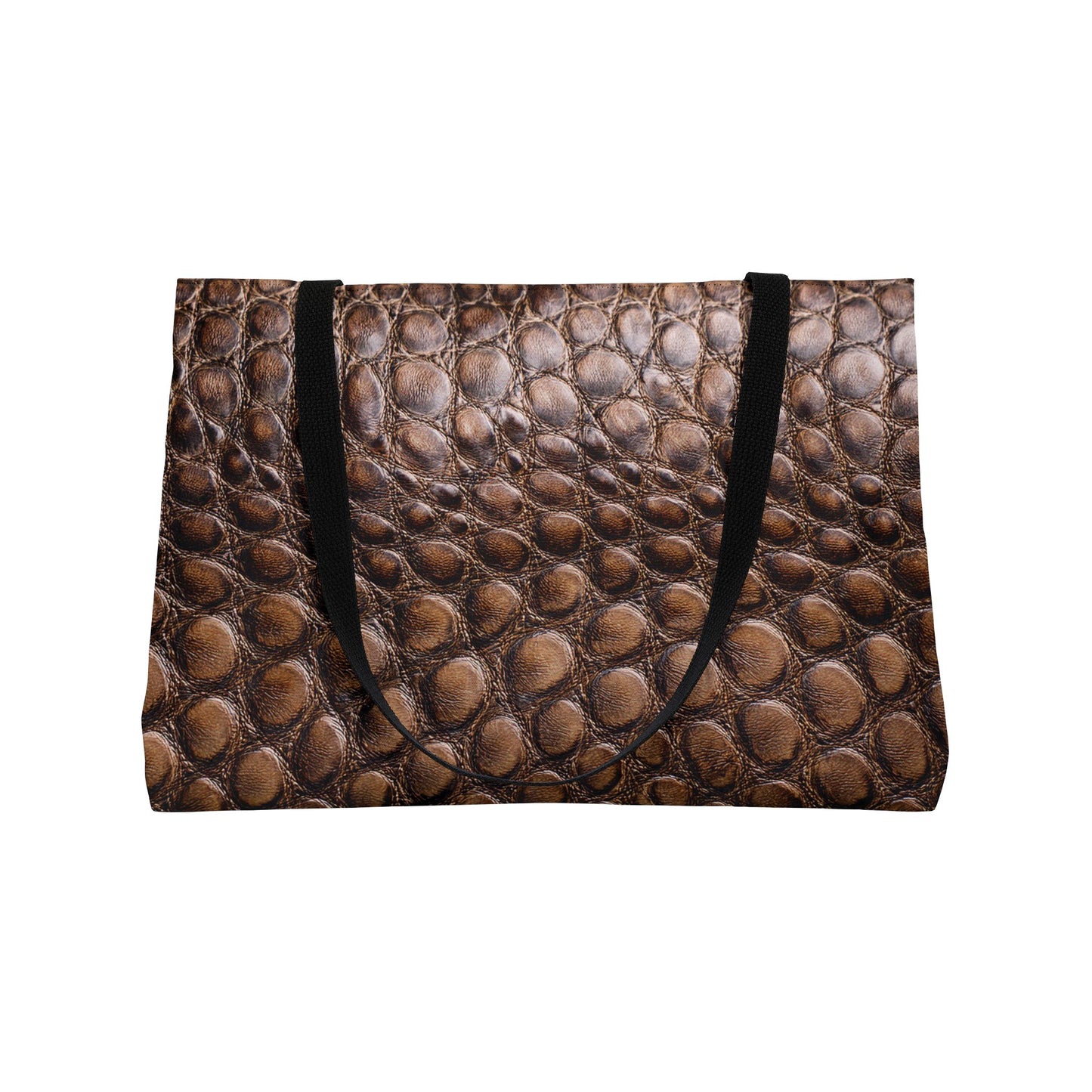 Leather Print Big Bag High-Quality 100% Spun Poly 24x13 Canvas Art Bag L-19