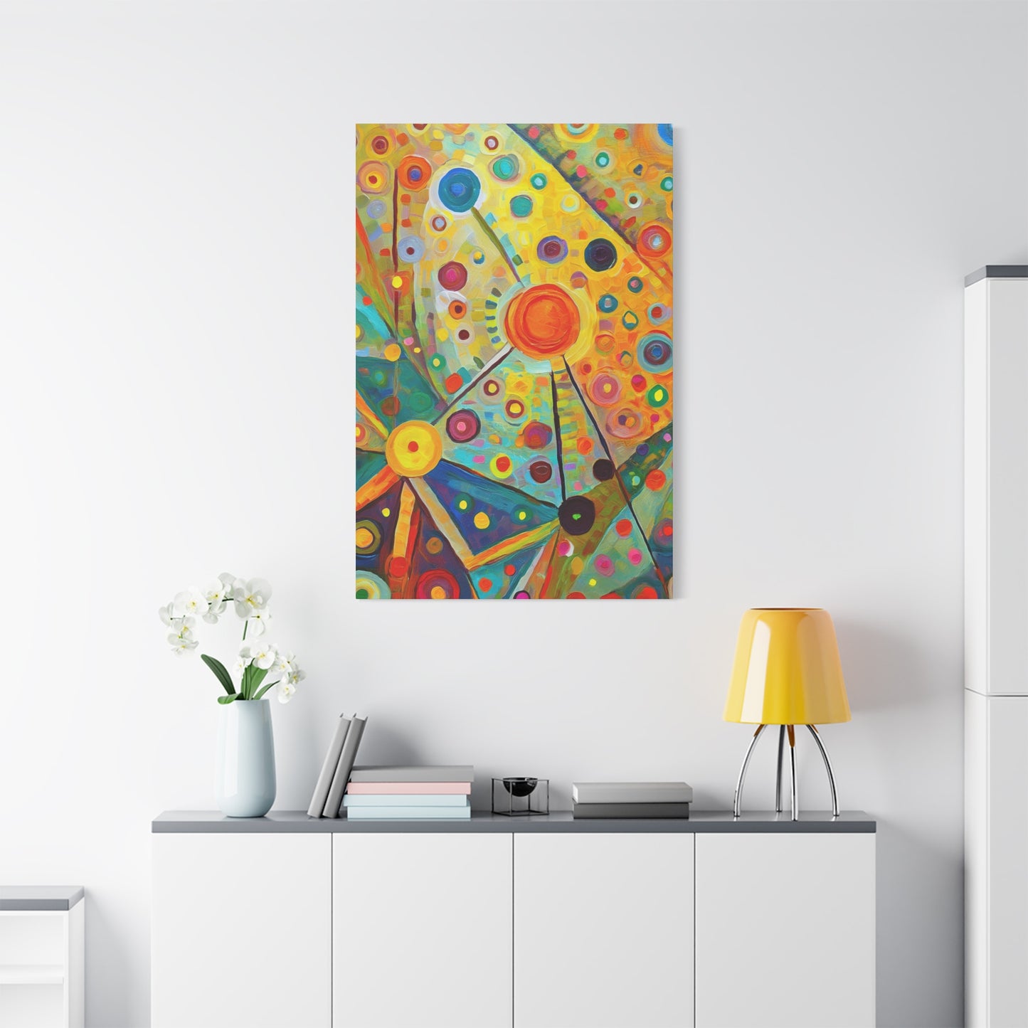 Abstract Oil Painting Print Canvas 20x24,20x30,24x30 24x32,24x36,30x40 32x48,36x48,40x60 Pine-Wood Inner Frame ABS-136