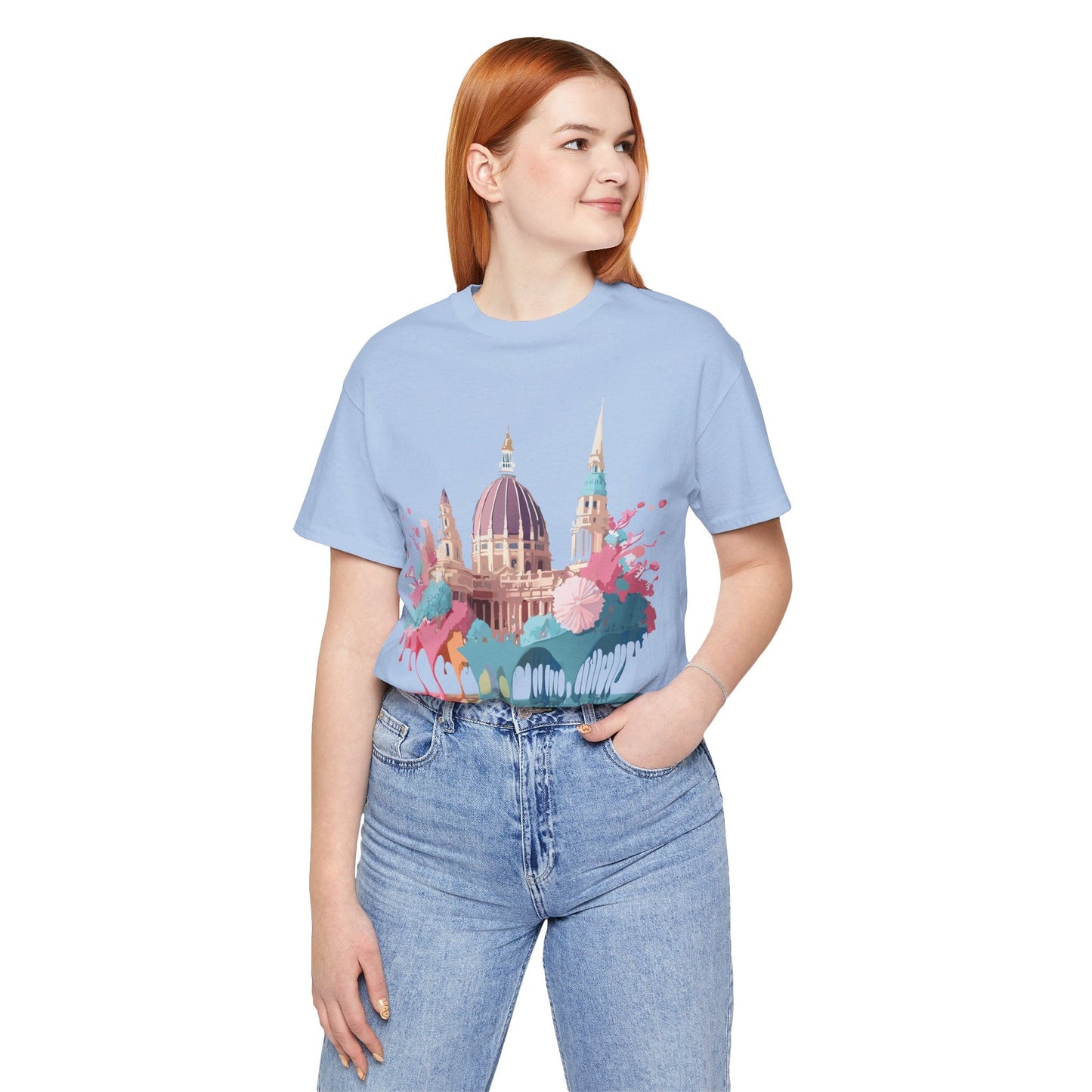 Vienna Tourist Shirt Graphic Tee Unisex Jersey Short Sleeve Vintage Inspired Artwork Adelpha