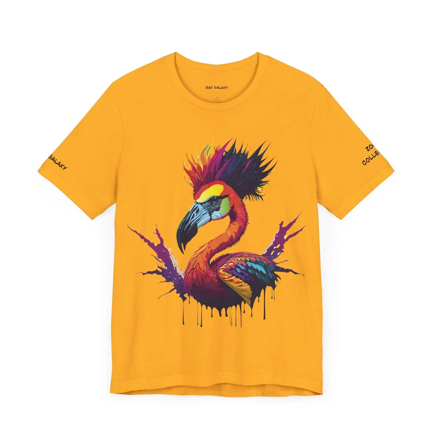 Animal T Shirt By Bad Galaxy Made To Order Cotton Tee With Eco Friendly Inks Soft Comfort Fit