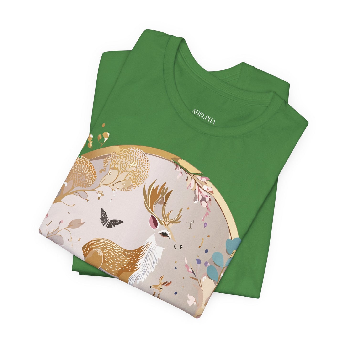Medallion Graphic T Shirt Unisex Adelpha Vintage Inspired Artwork Short Sleeve Tee
