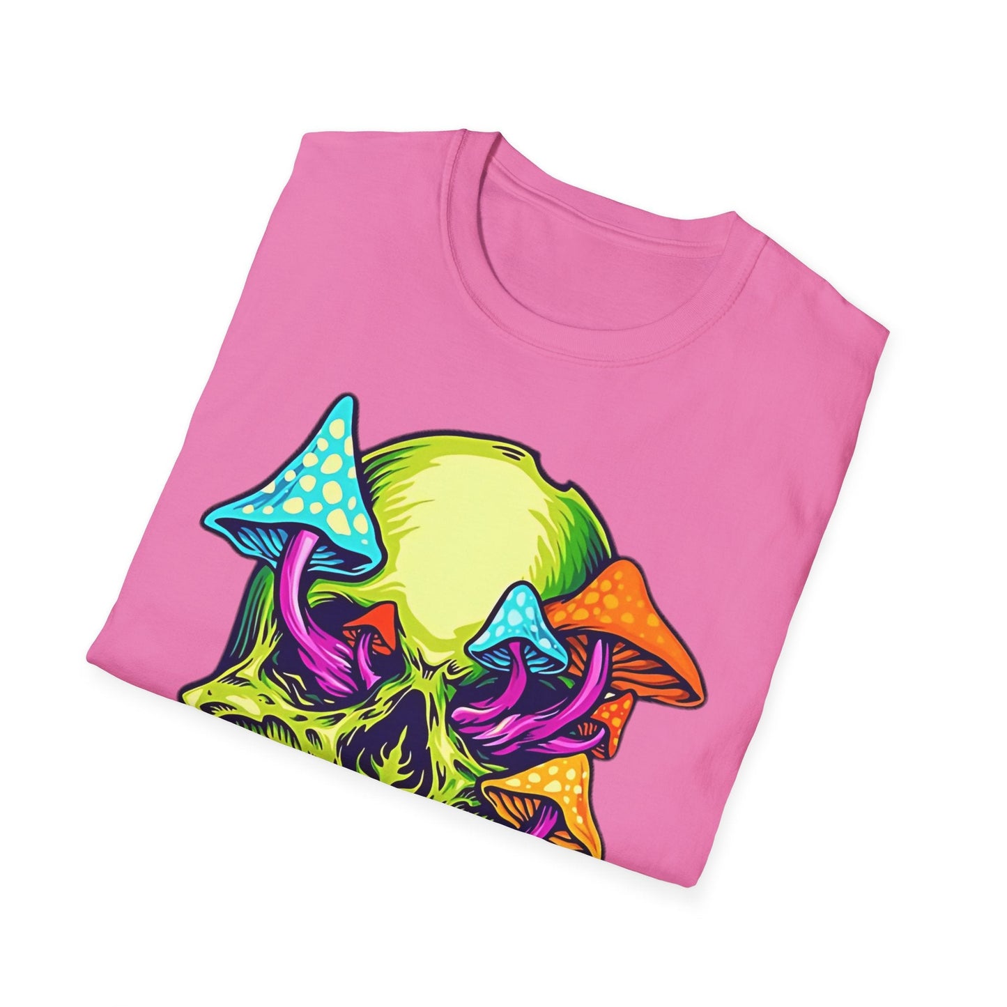 Skull Graphic Unisex Cotton T-shirt with Skeleton Artwork Design 19