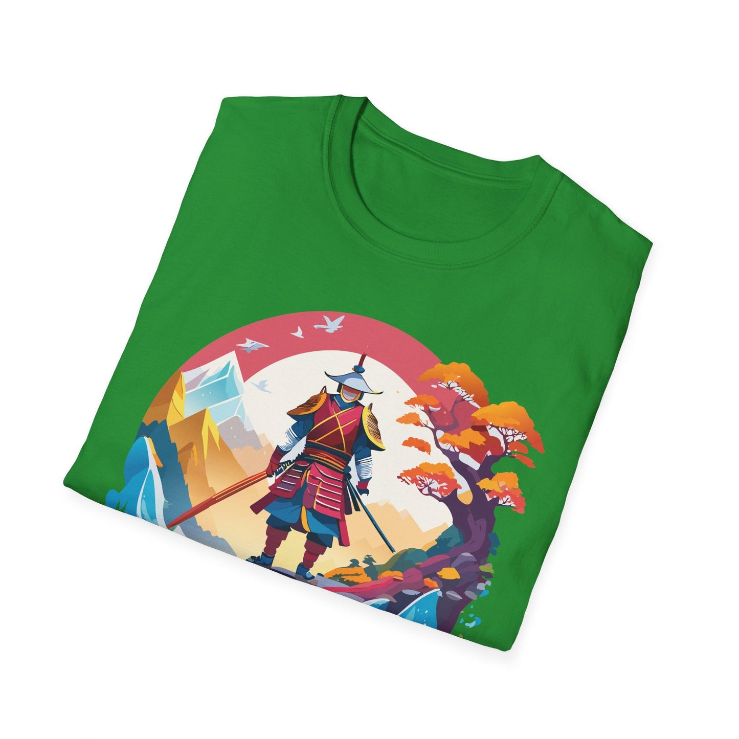 Samurai Shirt Gildan Softstyle 64000 Ring Spun Cotton Unisex Tee For Everyday Comfort