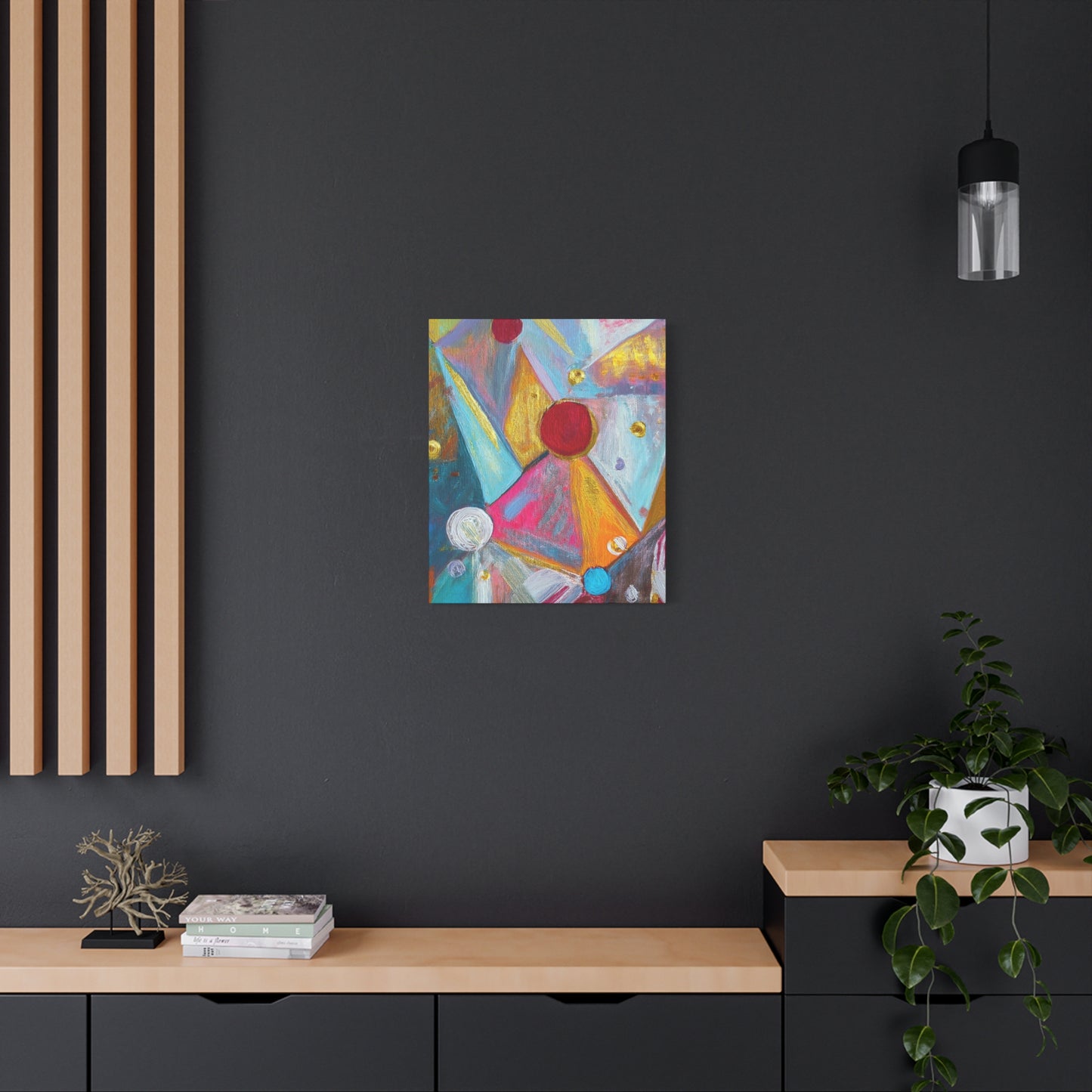 Abstract Oil Painting Print Canvas 20x24,20x30,24x30 24x32,24x36,30x40 32x48,36x48,40x60 Pine-Wood Inner Frame ABS-173
