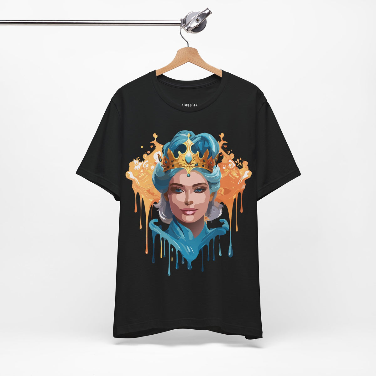 Queen Graphic Unisex Cotton Bella+Canvas Tee with Art Design m183