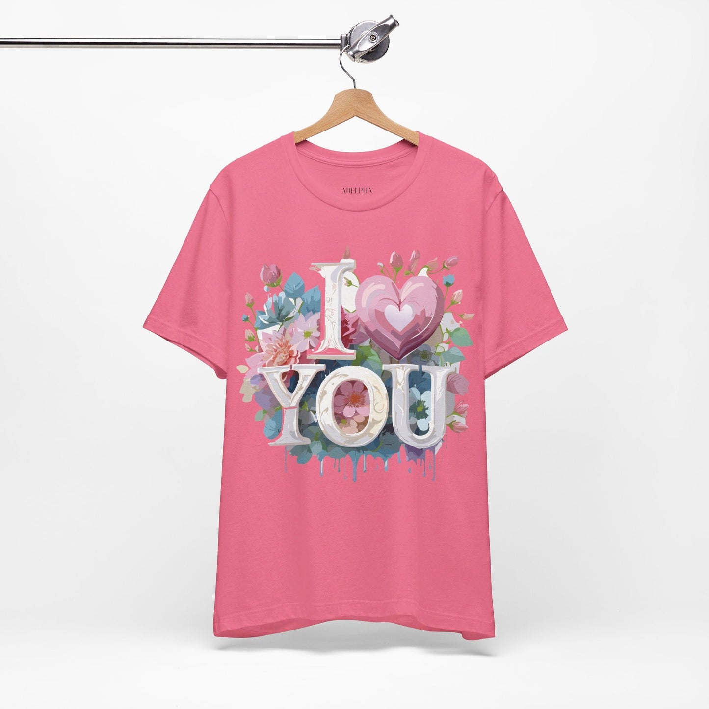 Valentine Graphic Tee Unisex Adelpha Art Design Vintage Inspired T Shirt For Everyday Wear