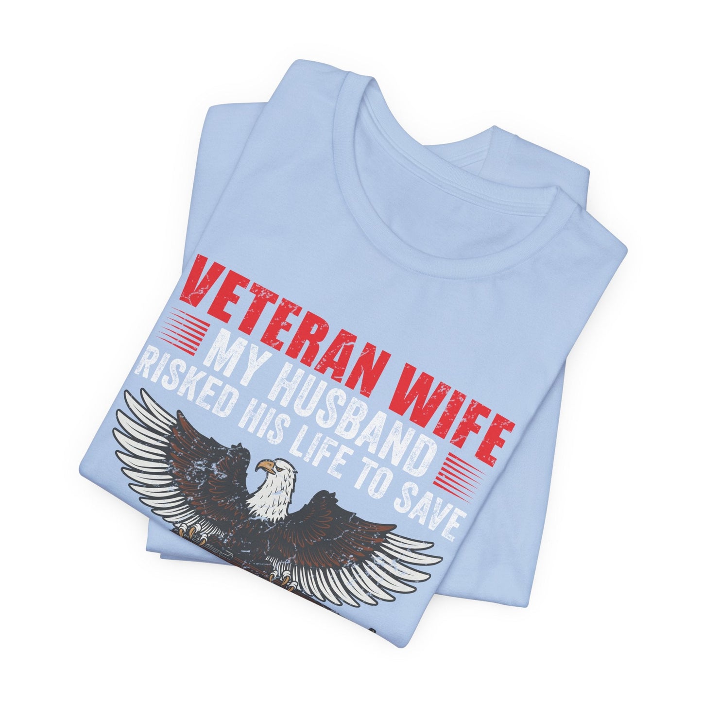 Army Veteran Patriotic Graphic Design Unisex Cotton T-Shirt v40