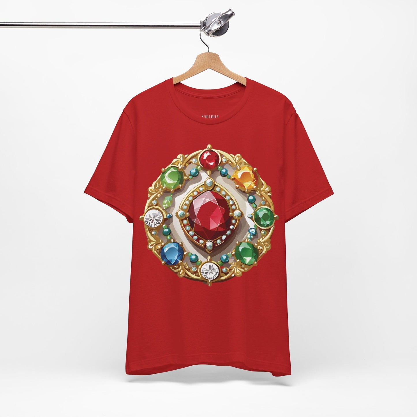 Adelpha Jewelry Shirt Graphic Tee Vintage Inspired Artwork Unisex Short Sleeve Tee
